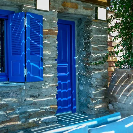 Apartment Zen Blue - Luxury, Nature, And Harmony In Kea Koundouros